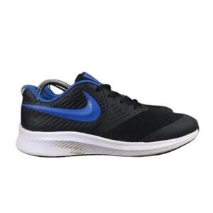 Nike Shoes Big Kids 6.5 Athletic Trainers Star Runner 2.0 Black Blue Sneaker